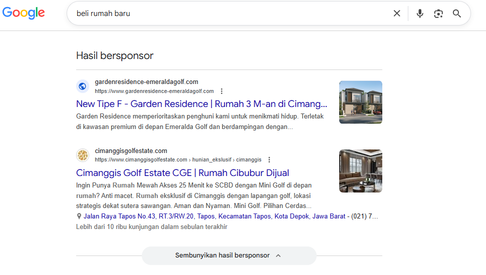 jasa google ads properti